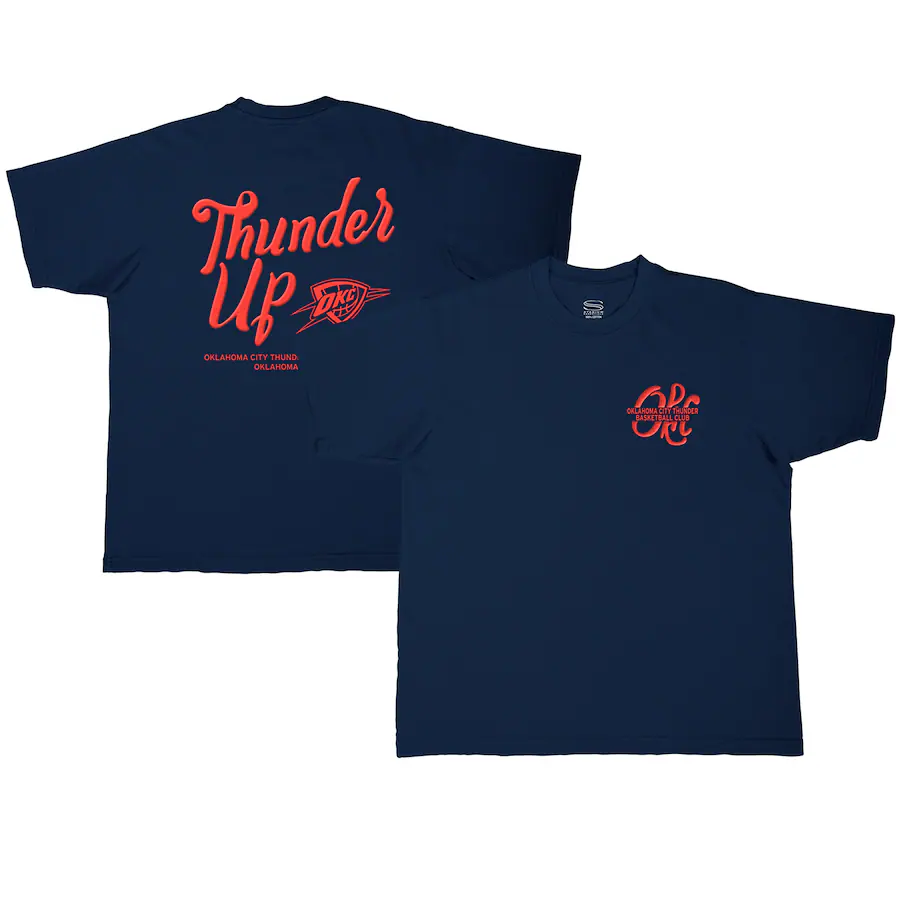 Men Oklahoma City Thunder short T Shirt 2025 style 42